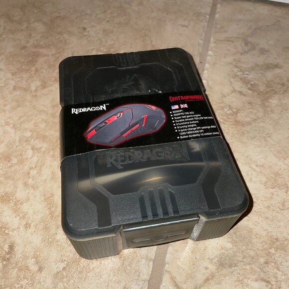 NWT Redragon M601 Centrophorus 3200 DPI Gaming Mouse - Wired LED - Picture 7 of 11